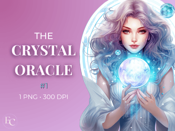 Download Crystal Oracle Reader Psychic Clipart - Premium Bundle